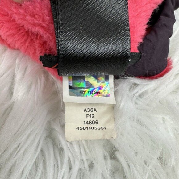 The North Face Women's Pink Osito Polartec Thermal Pro Raschel Fleece Coat S/C42 - Picture 14 of 16